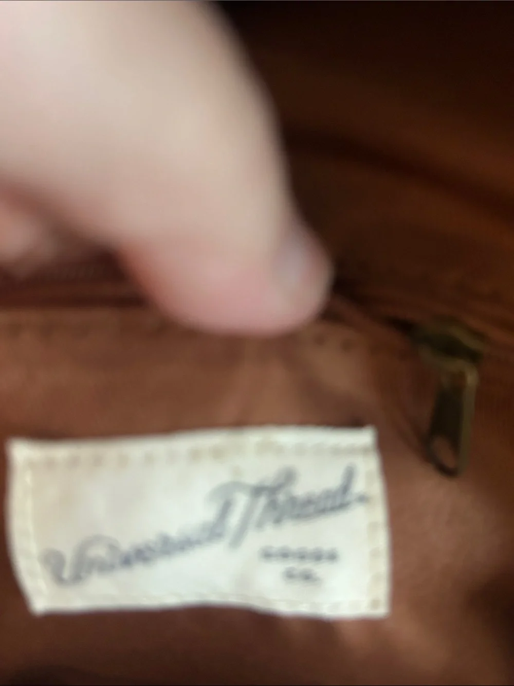 Universal Thread Rust Brown Pebbled Leather Mini Backpack - Picture 5 of 6